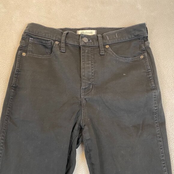 Madewell Women's Jeans Size 29 10" High-Rise Skinny Cotton/Polyester/Elastane Bl - Picture 9 of 14